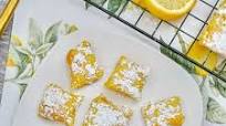 Tasty Three Ingredient Lemon Bars - Done in 15 Minutes Tasty Three Ingredient Lemon Bars - Done in 15 Minutes