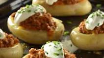 Stuffed Potatoes with Ground Beef Stuffed Potatoes with Ground Beef