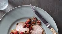 Roasted Pork Tenderloin with Grapes and Sage Roasted Pork Tenderloin with Grapes and Sage