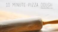 10 Minute Pizza Dough 10 Minute Pizza Dough