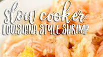 Slow Cooker Louisiana Style Shrimp Slow Cooker Louisiana Style Shrimp