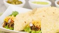Tacos de Machaca de Res con Queso Cheddar y Pico de Gallo Tacos de Machaca de Res con Queso Cheddar y Pico de Gallo