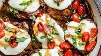 Balsamic Glazed Caprese Chicken Balsamic Glazed Caprese Chicken