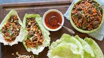 Asian Ground Beef Cabbage Wraps Asian Ground Beef Cabbage Wraps