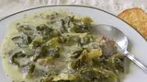 Chirino Fricassee (Pork in Avgolemono Sauce) Chirino Fricassee (Pork in Avgolemono Sauce)
