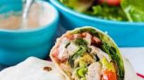 Spicy Chicken Salad Wrap Spicy Chicken Salad Wrap