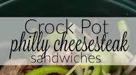 Philly Cheese Steak Crock Pot Recipe Philly Cheese Steak Crock Pot Recipe