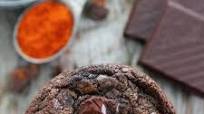 Dark Chocolate Chili Cookies Dark Chocolate Chili Cookies