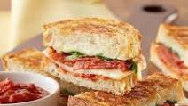 Grilled Cheese Pizza Sandwich Grilled Cheese Pizza Sandwich