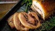 Stuffed Pork Loin with Mushroom Stuffing Stuffed Pork Loin with Mushroom Stuffing