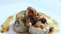 Pork Tenderloin with Bacon, Chile Flakes, Toasted Almond and Parsley Pork Tenderloin with Bacon, Chile Flakes, Toasted Almond and Parsley