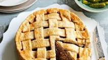 Game pie with cranberries & chestnuts Game pie with cranberries & chestnuts