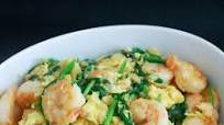 Stir-Fried Shrimp With Eggs and Chinese Chives Recipe Stir-Fried Shrimp With Eggs and Chinese Chives Recipe