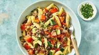Summer Beef Penne with Tomato, Parsley & Zucchini Summer Beef Penne with Tomato, Parsley & Zucchini