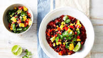 Vegetable chili con carne Vegetable chili con carne