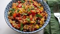 One-Pot Mexican Rice with Black Beans and Corn One-Pot Mexican Rice with Black Beans and Corn