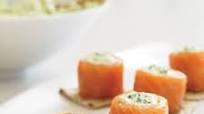 Smoked Salmon Involtini with Guacamole Smoked Salmon Involtini with Guacamole