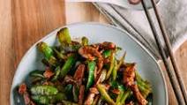 Pork and Pepper Stir-fry Pork and Pepper Stir-fry