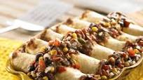 Black Bean & Cheese Enchiladas Black Bean & Cheese Enchiladas