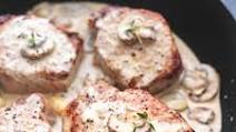 Baked Pork Chops with Creamy Mushroom Sauce Baked Pork Chops with Creamy Mushroom Sauce