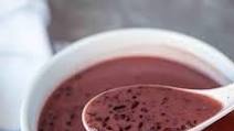 BLACK GLUTINOUS RICE DESSERT BLACK GLUTINOUS RICE DESSERT