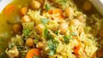Vegan Chickpea Rice Soup Vegan Chickpea Rice Soup