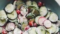 Lightened Up Polish Cucumber Salad Lightened Up Polish Cucumber Salad