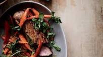 Roast Pork Tenderloin with Carrot Romesco Roast Pork Tenderloin with Carrot Romesco