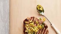Buttermilk Pork Chops with Corn Relish Buttermilk Pork Chops with Corn Relish