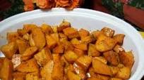 Oven Roasted Honey-Glazed Sweet Potatoes Oven Roasted Honey-Glazed Sweet Potatoes