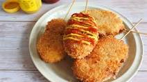 Easy Korean Corn Dog Recipe Easy Korean Corn Dog Recipe