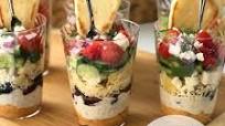 Greek 10 Layer Salad Mini Cups Greek 10 Layer Salad Mini Cups