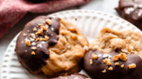 Peanut Butter Chocolate Half Moons Peanut Butter Chocolate Half Moons