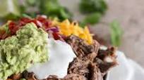 Instant Pot Barbacoa Beef Burrito Bowls Instant Pot Barbacoa Beef Burrito Bowls