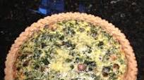 Easy Spinach and Mushroom Quiche Easy Spinach and Mushroom Quiche