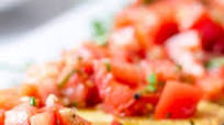 Fingerling Potato Bruschetta Fingerling Potato Bruschetta
