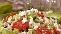 Chicken Chopped Mediterranean Salad with Feta Vinaigrette Chicken Chopped Mediterranean Salad with Feta Vinaigrette
