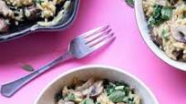 Brothy Orzo with Kale and Mushrooms Brothy Orzo with Kale and Mushrooms