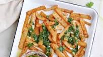 Baked Jicama Fries with Cilantro Lime Dressing Baked Jicama Fries with Cilantro Lime Dressing