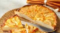 Focaccia dulce de manzanas Focaccia dulce de manzanas