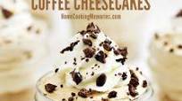 Easy No-Bake Coffee Cheesecakes Recipe Easy No-Bake Coffee Cheesecakes Recipe