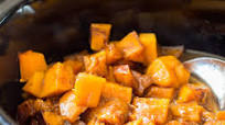 Slow Cooker Cinnamon Sugar Butternut Squash Slow Cooker Cinnamon Sugar Butternut Squash