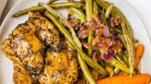 Instant Pot Balsamic Chicken with Green Beans and Carrots Instant Pot Balsamic Chicken with Green Beans and Carrots