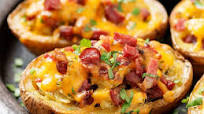 Toaster Oven Stuffed Twice Baked Potatoes Toaster Oven Stuffed Twice Baked Potatoes