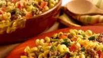 Cheeseburger Pasta 'n' Vegetables Dinner Cheeseburger Pasta 'n' Vegetables Dinner