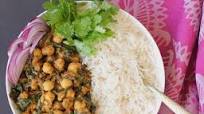 Chana Saag (chickpeas and spinach cooked in warm spices) Chana Saag (chickpeas and spinach cooked in warm spices)