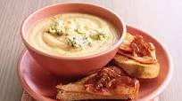 HFG cauliflower and blue cheese soup HFG cauliflower and blue cheese soup