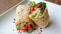 Edamame Hummus Wrap Edamame Hummus Wrap