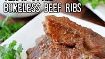Crock Pot Texas Style Boneless Beef Ribs Crock Pot Texas Style Boneless Beef Ribs