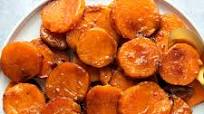 Crockpot Caramel Glazed Sweet Potatoes Crockpot Caramel Glazed Sweet Potatoes